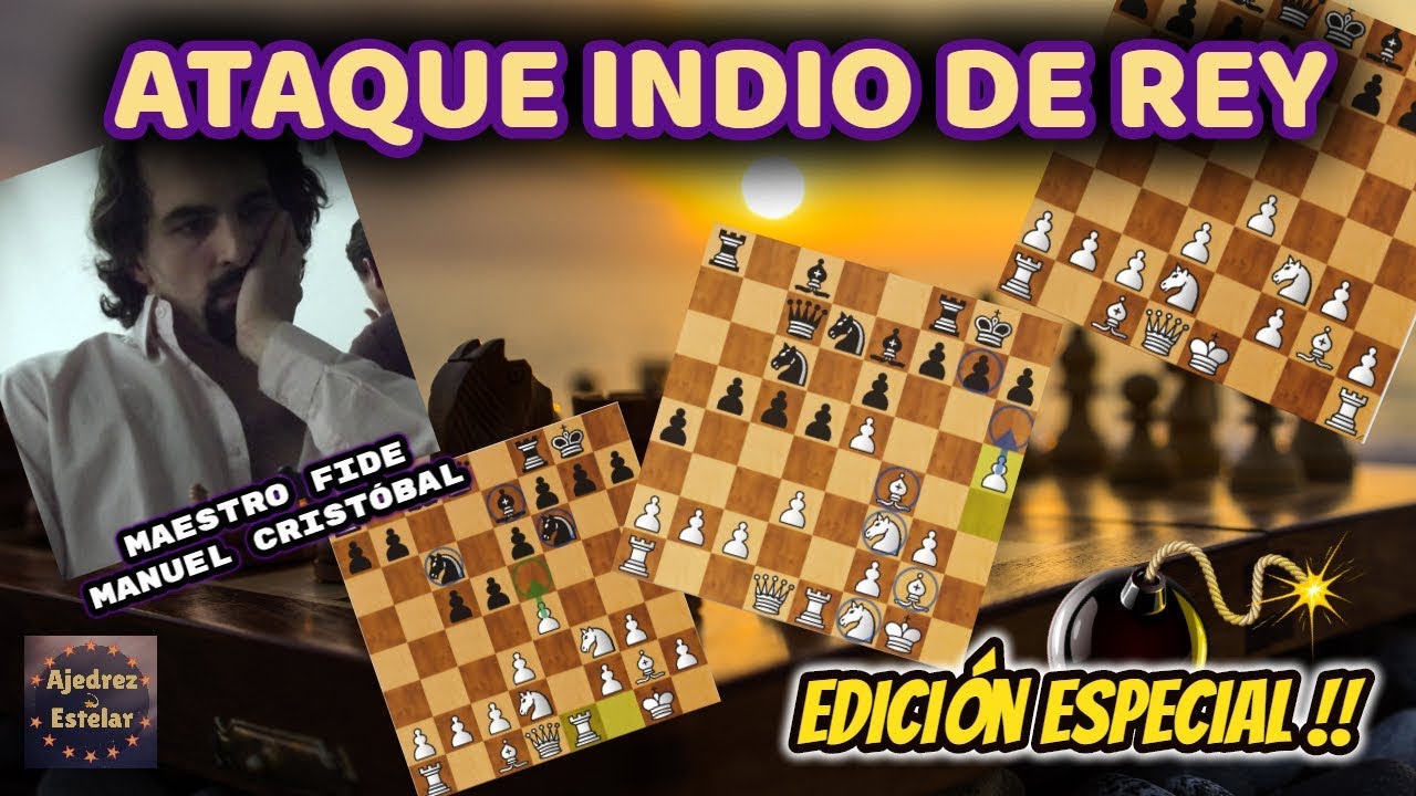 ATAQUE INDIO DE REY, ESQUEMA DE COMBATE!!!