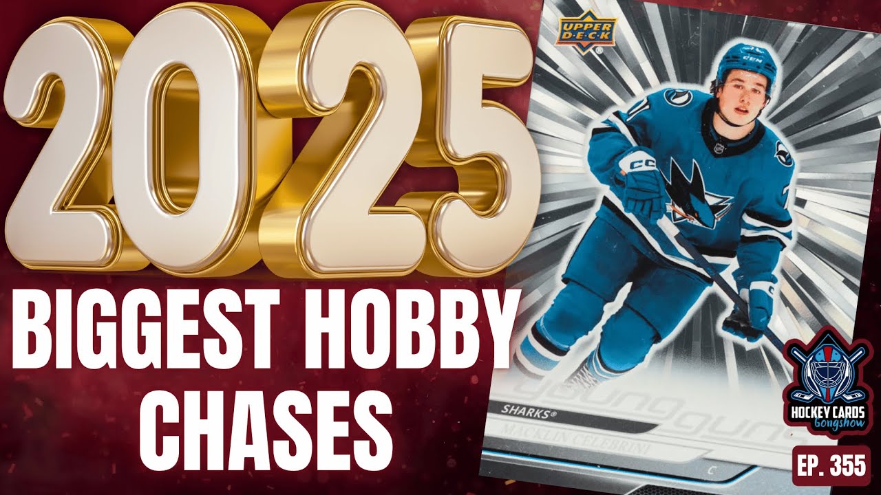 Biggest Hockey Hobby Chases In 2025 & Top 5 Early 2024 Engrained Icons Sales + Huge Crosby Milestone