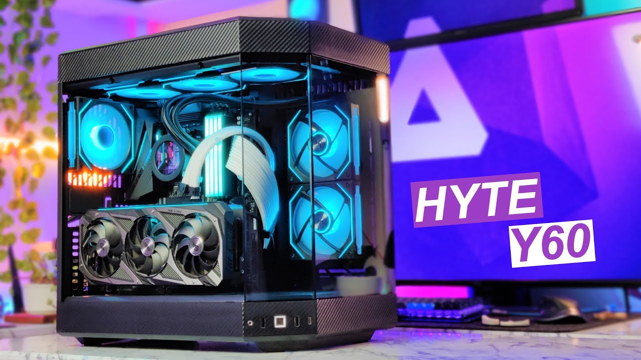 DAMN ! THIS CASE IS SO MINIMAL | HYTE Y60 | R7 5800X | RTX 3060 | LIAN LI | THERMALTAKE | RAY TECH