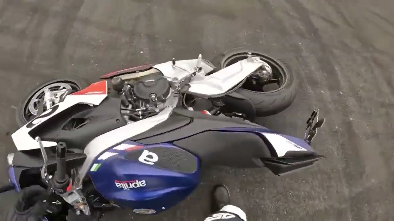 I Crashed My Brand New Aprilia RS660 at the Nürburgring
