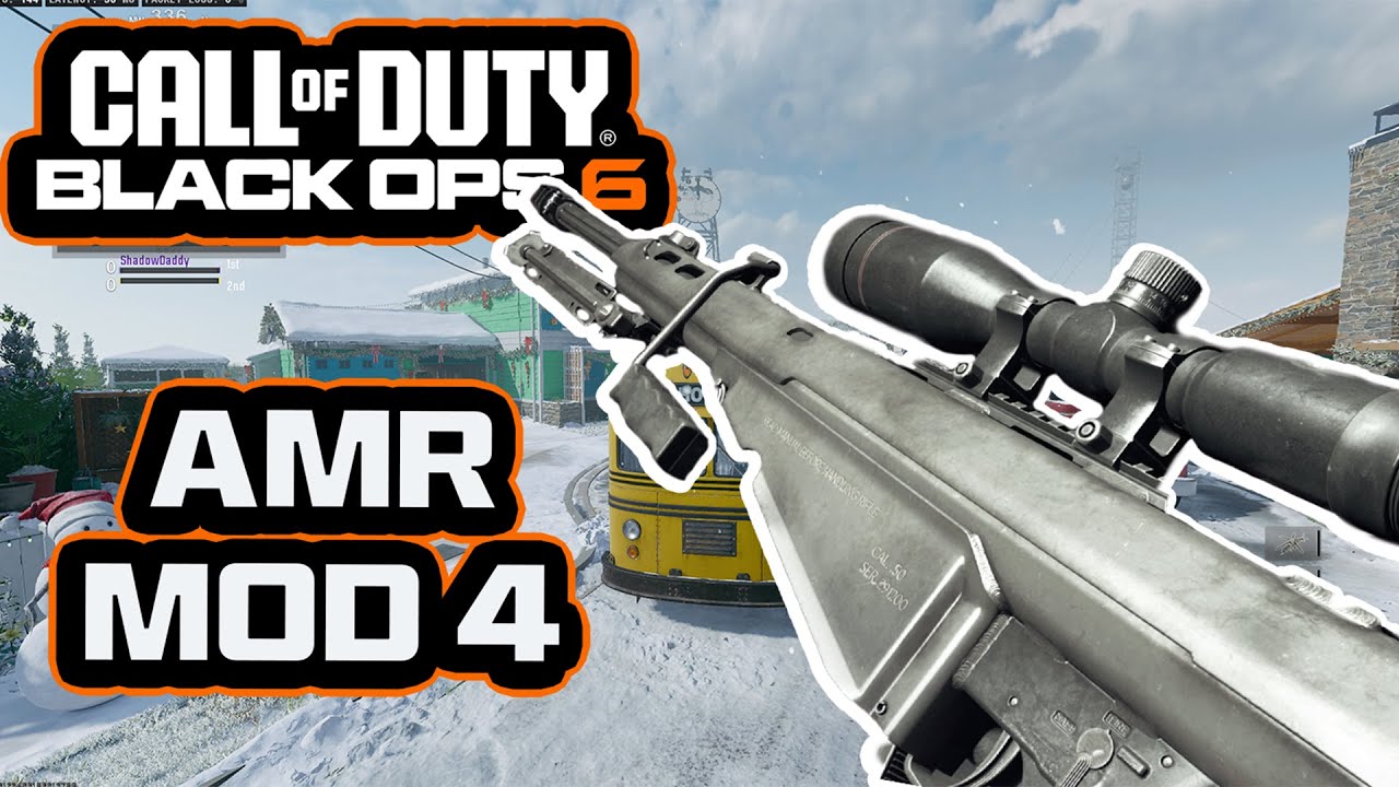 Testing the NEW AMR Mod 4 in Black Ops 6