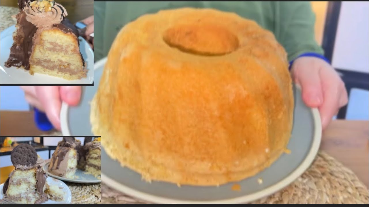 وداعًا لفشل كيكه جاهز والله 5حبه بيض سويت 2قالب كيك وقياس 20وقياس18وكوب ونص طحين والله