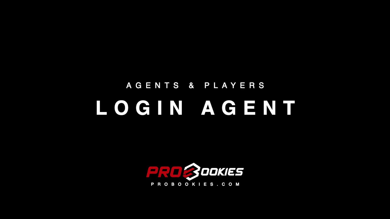 ProBookies Agents & Players Settings Tutorial - Login Agent