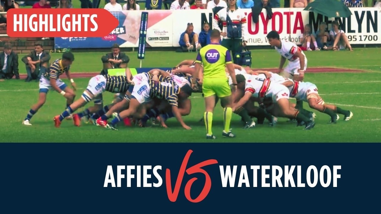 Rugby - Affies vs Hoërskool Waterkloof - 14 March 2026