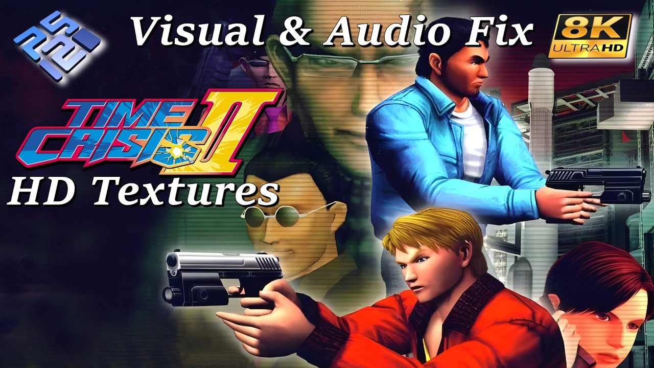 Time Crisis 2  8K 60FPS~ PCSX2 HD Textures  Fix Graphics and Audio  | PS2 PC Playthrough