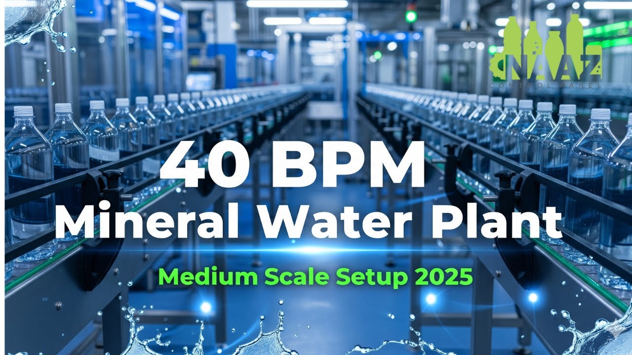 Mineral Water Plant 40 BPM | Startup Business Idea 2025 #mineralwaterplant #business