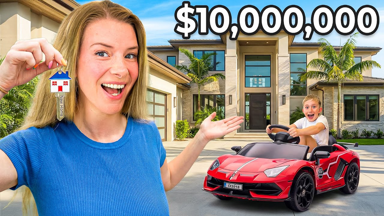 We Let Our Kids Choose Our $10,000,000 Dream Home… 😳