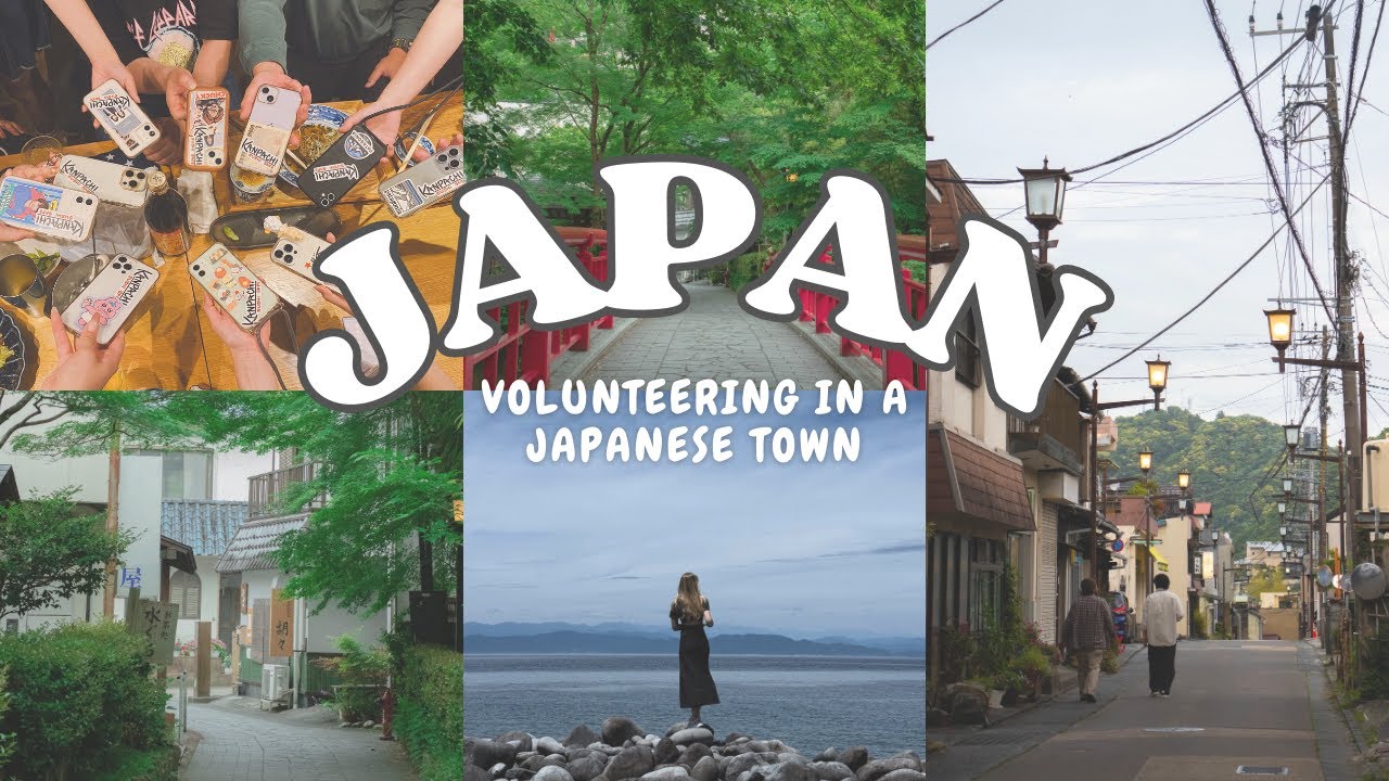 volunteering in a Japan