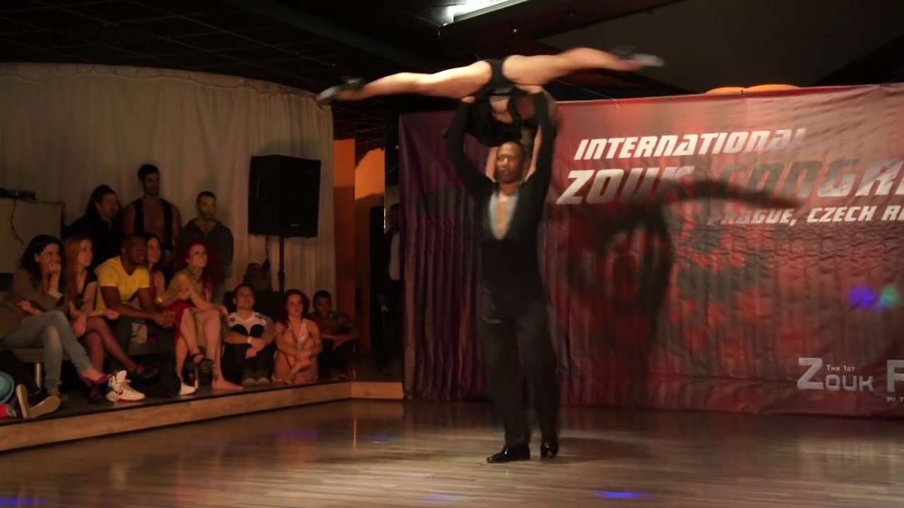 Gilson Damasco & Natasha Terekhina, show at Prague Zouk congress 2012-03-30 [HD]
