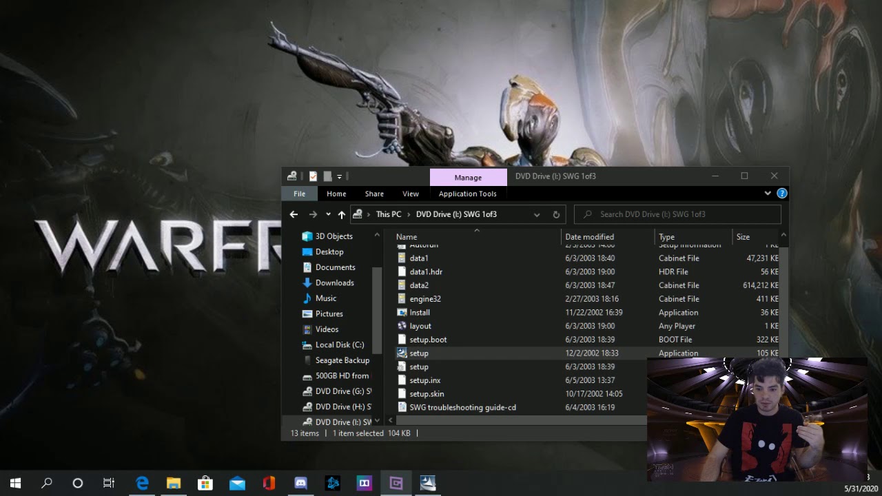 How to install Star wars Galaxies through iso file the download link is below