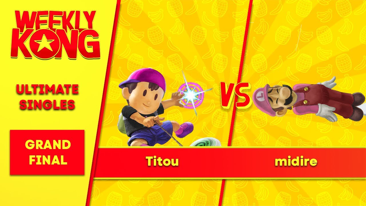 KONG#7 - Grand Final - Titou (Ness) VS midire (Luigi)