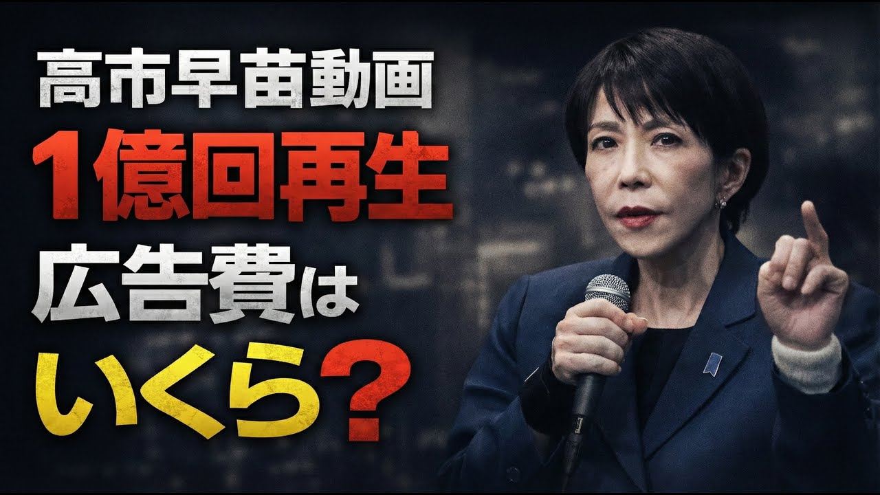 プロが解説！高市早苗動画、異例の「1億回再生」に疑問の声殺到！元博報堂作家本間龍さんと一月万冊