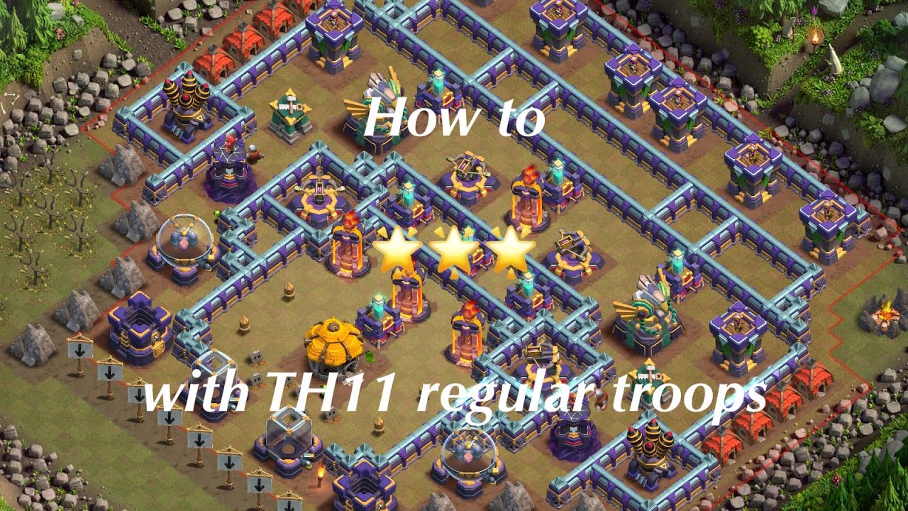 Disappearing Dilemma with TH11 regular Troops