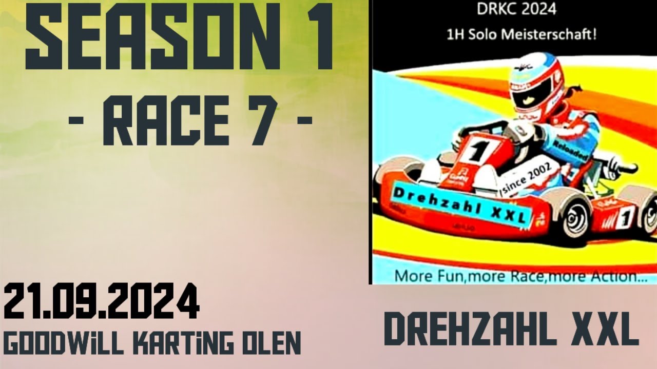 Goodwill Karting Olen / 1h Race + Qualification / Season 1 Race 7 #drehzahlxxl #4k #racing #gopro