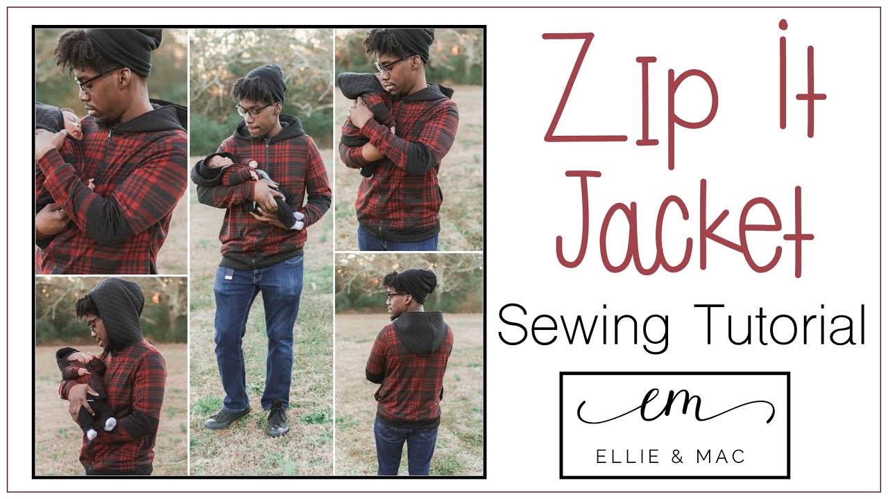 Don't Be Scared!!  The Zip It Up Jacket Sewing Pattern is Not Hard!  Sew It With Me!
