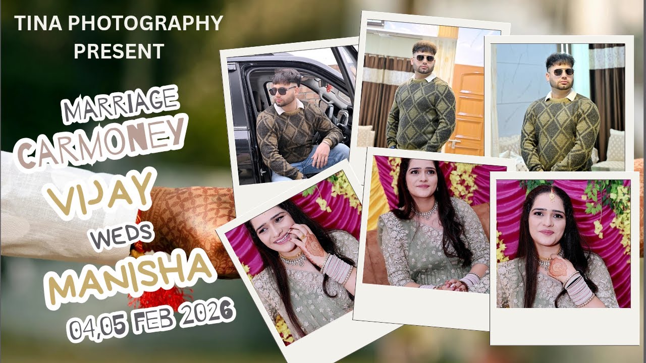 🔴 Live  || Vijay weds Manisha || Marriage Ceremony || Live By Tina Photography 9698351008