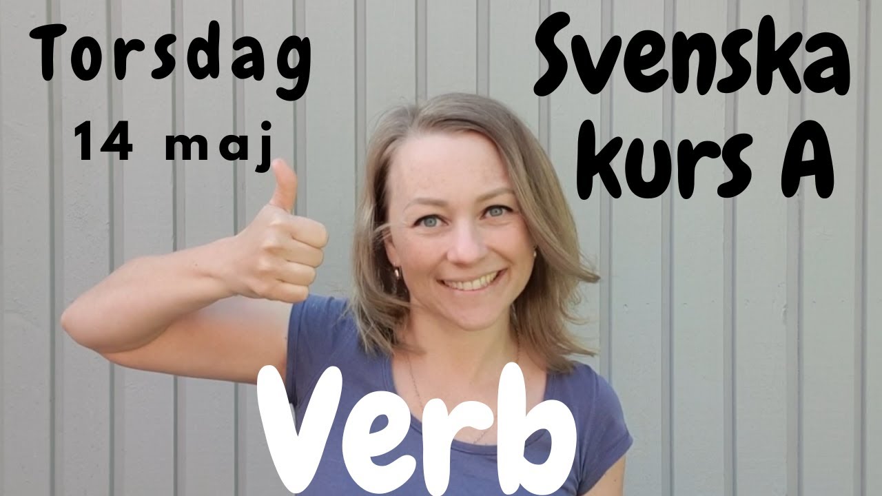 SFI kurs A - Torsdag 14 maj