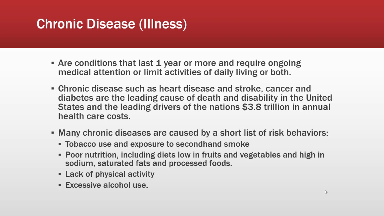 Trajectory of Chronic Illness (unedited)