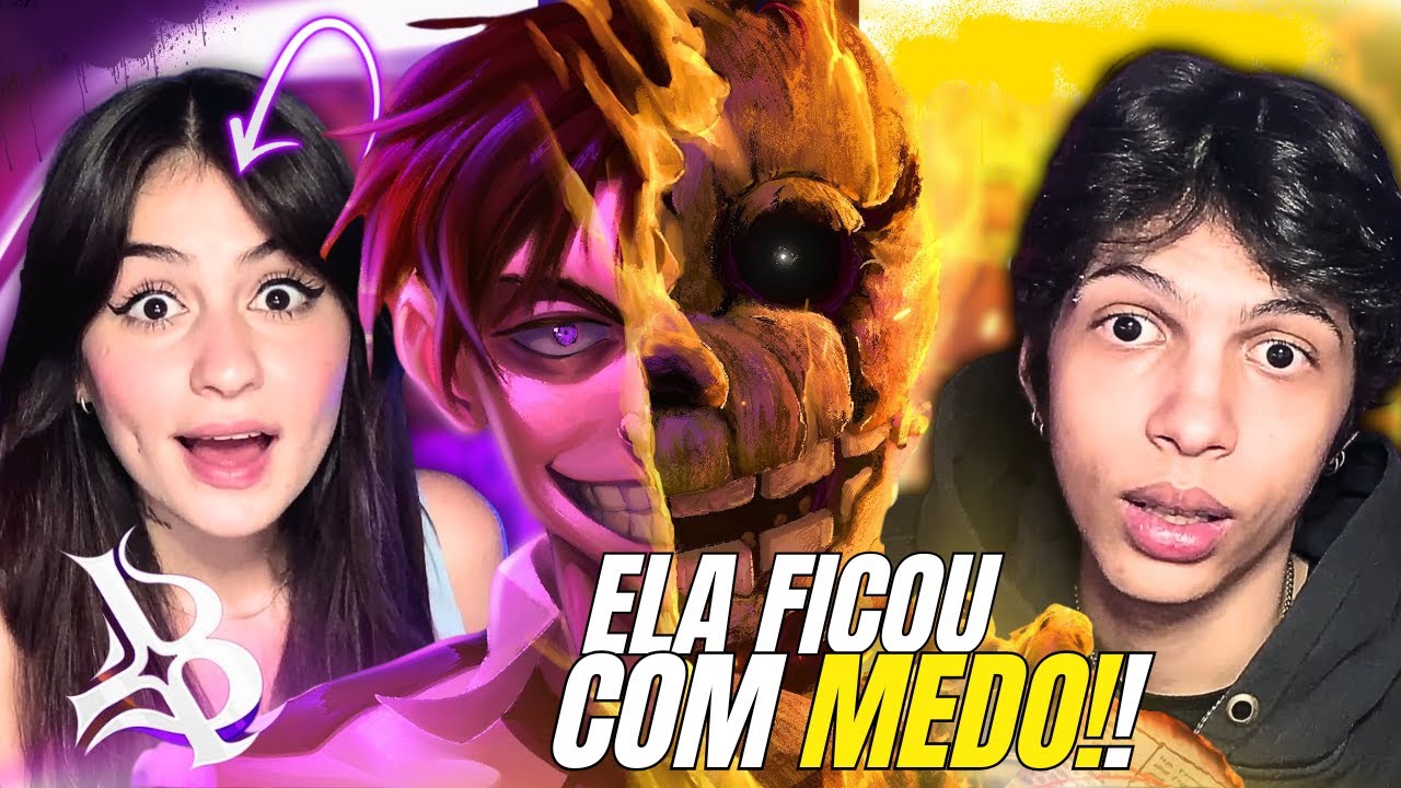 (BIZARRO) Blxck - Coral da Agonia (William Afton) - REACT VT E LELE