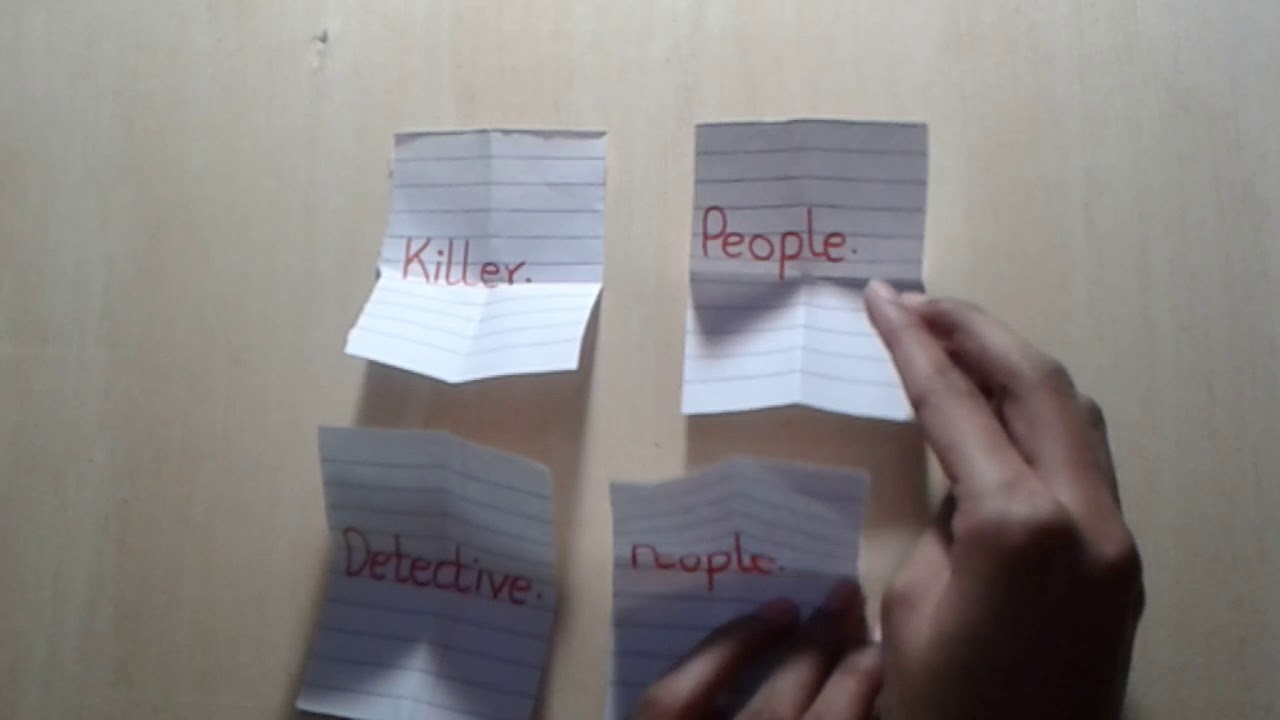 Fun Lockdown Game | Detective Killer | Fun Indoor Games |