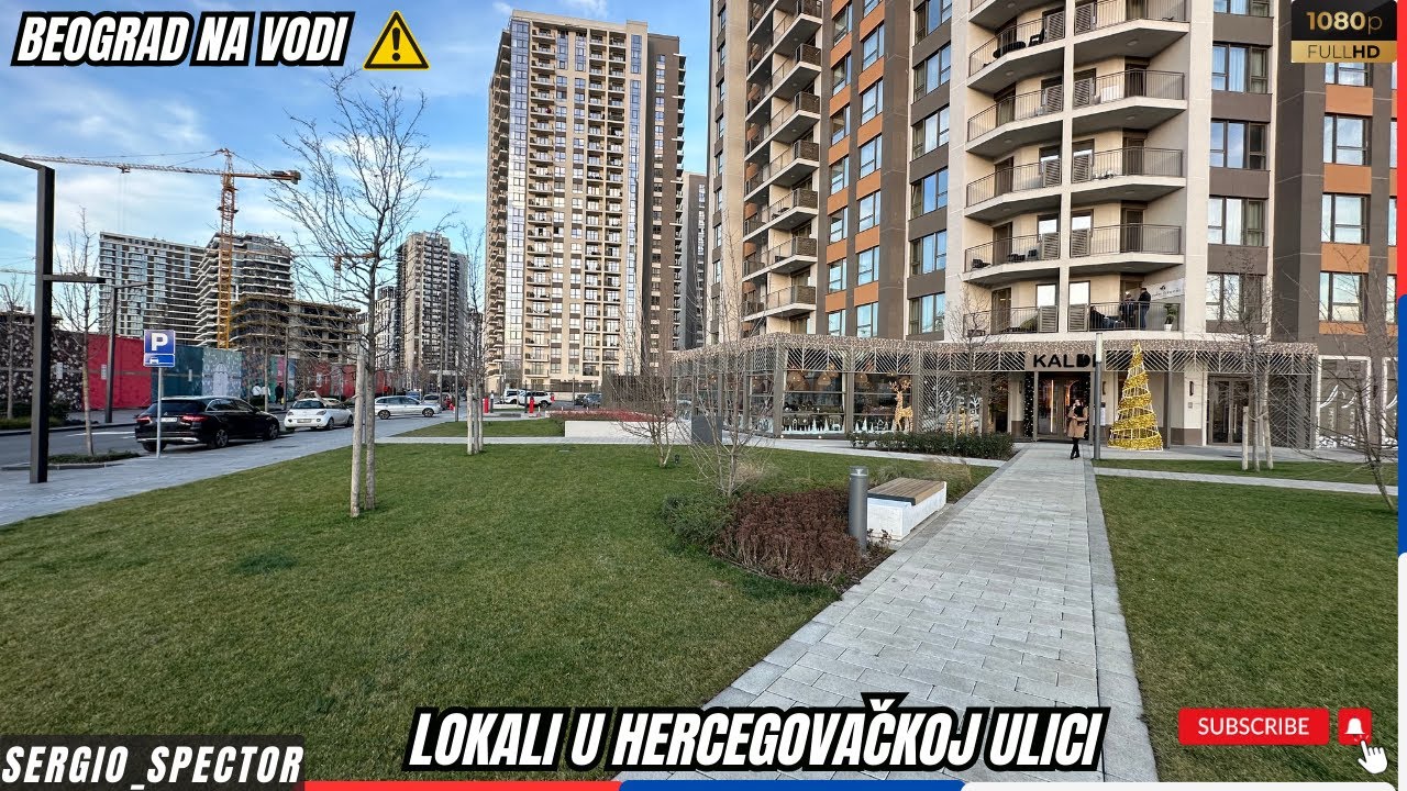 Lokali u Beogradu na vodi u Hercegovačkoj ulici, Projekat Hotela Bristol #beograd