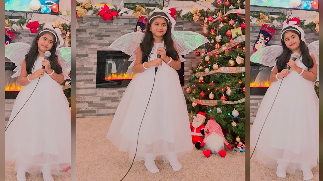 Mary did you know- Christmas song  kids version #christmas #christmassongs #6yearold #marydidyouknow