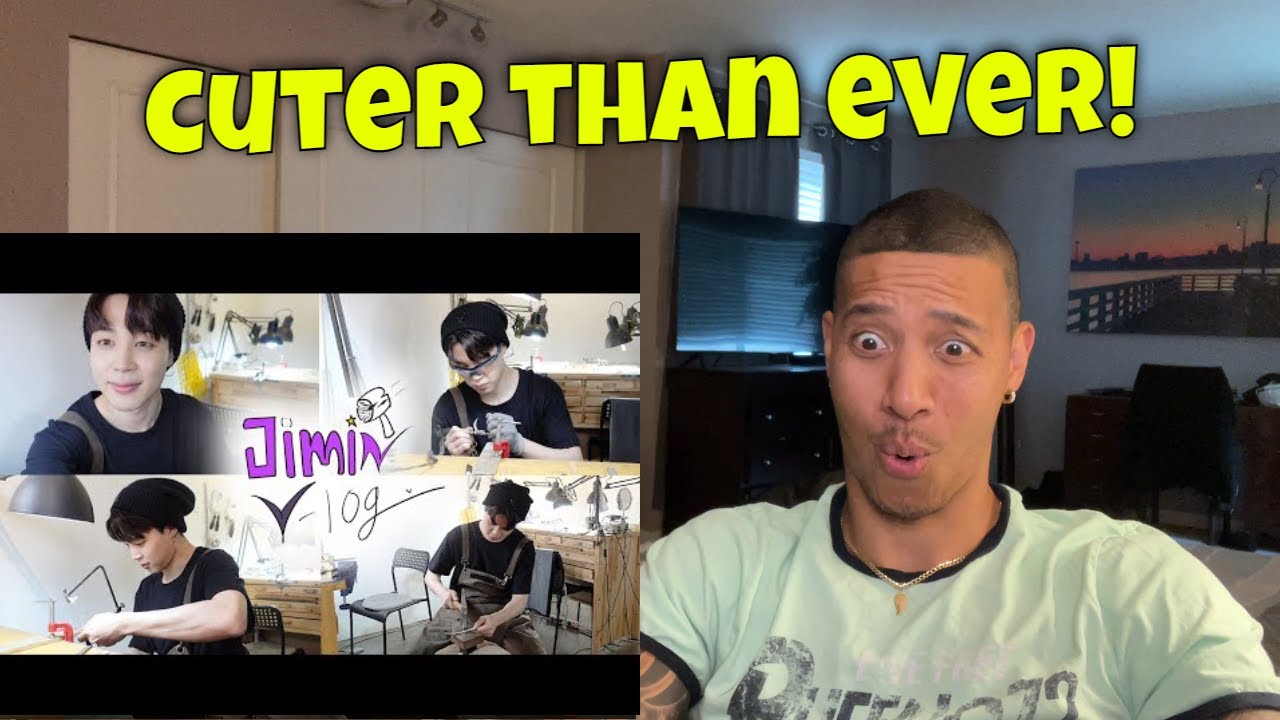 Reacting to Jimin Vlog! HIS LIPS ARE SPECTACULAR!! 😲🥰