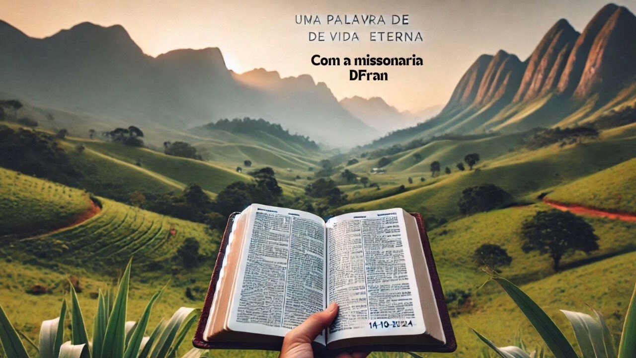 Deus te encontra / Uma Palavra de Vida Eterna / Missionária DFran 