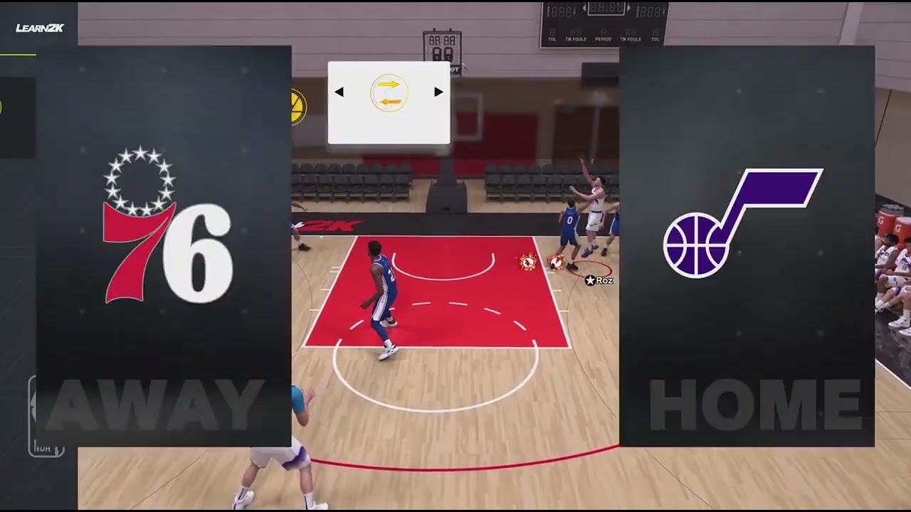 NBA 2K26 Nathan Bokin Team Jazz Vs 76ers