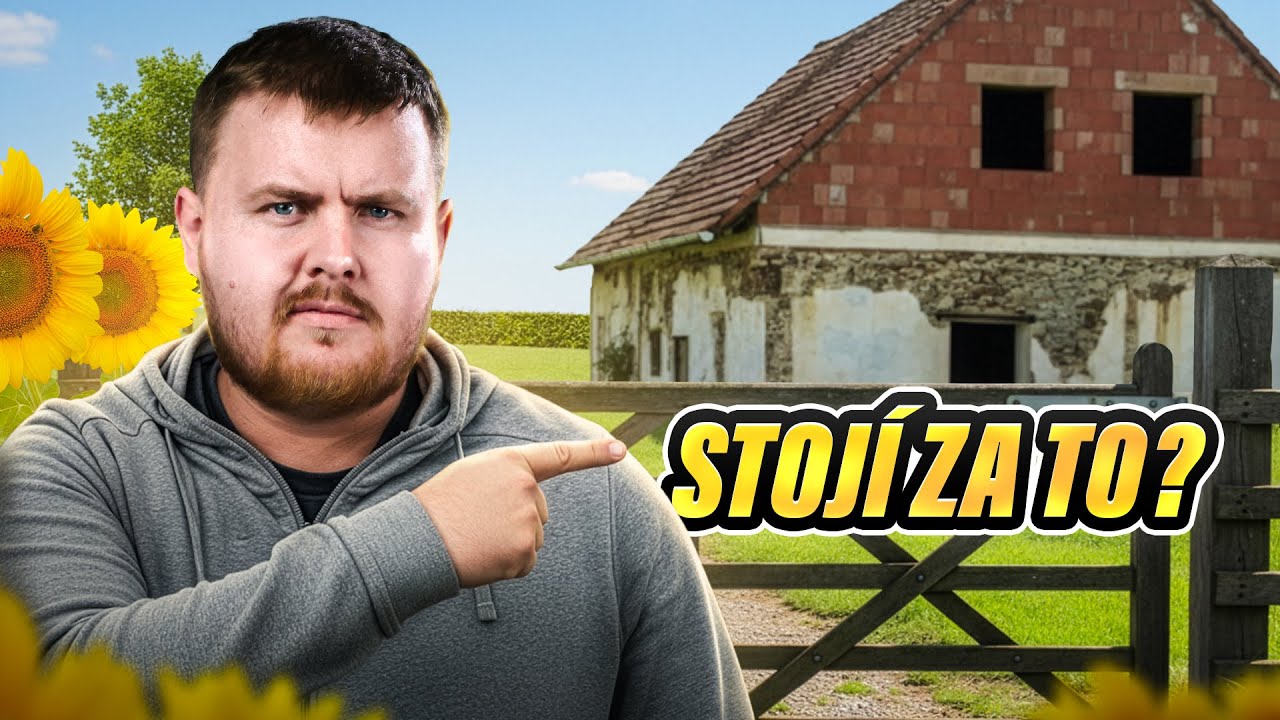 Zachránit, nebo zbourat? 😱 Prohlídka starého statku