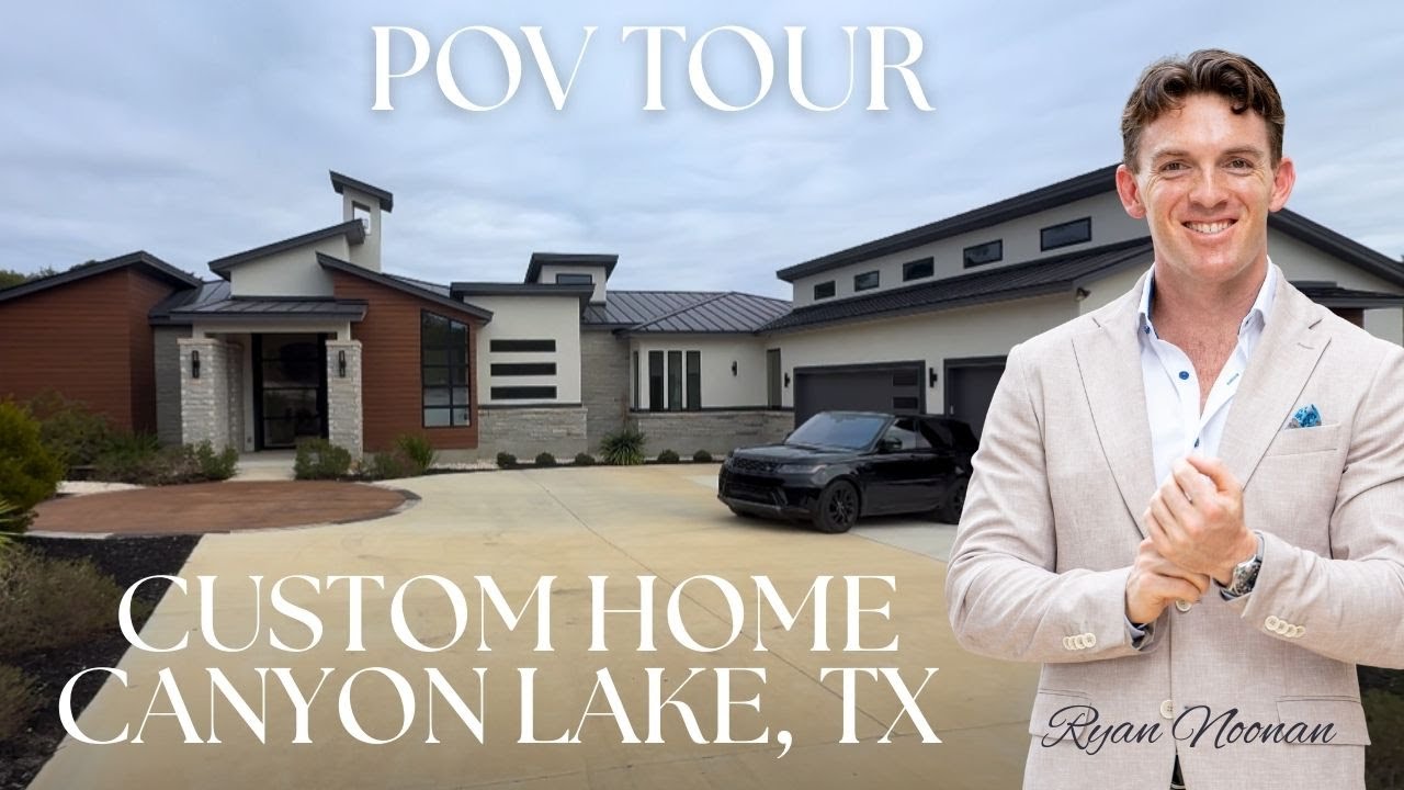 POV TOUR incredible custom home | Canyon Lake, Texas
