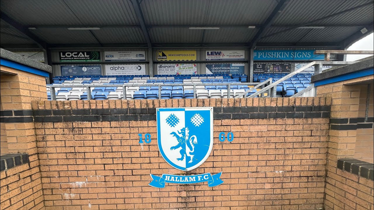 HALLAM FC OLDIES STADIUM IN THE WORLD SHEFFIELD 