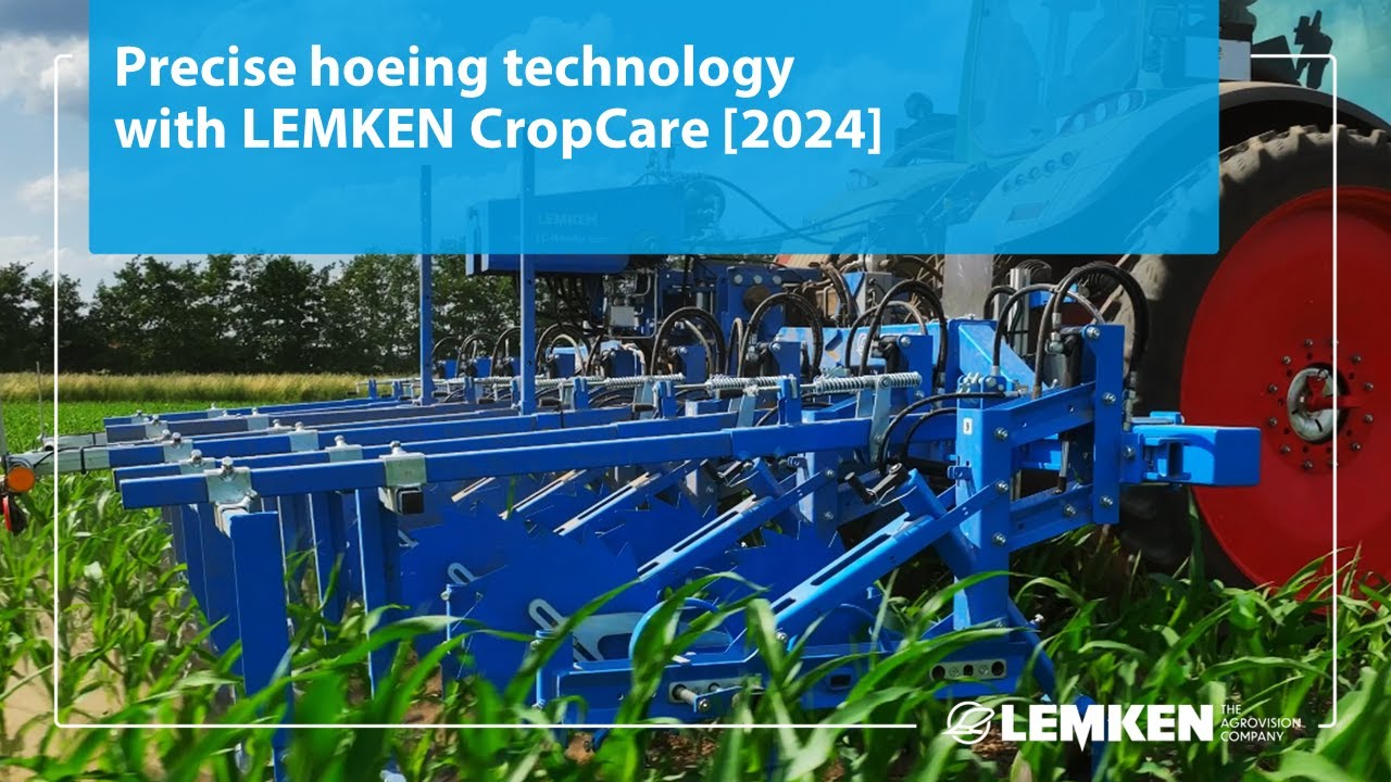 Precise hoeing technology with LEMKEN CropCare [2024]