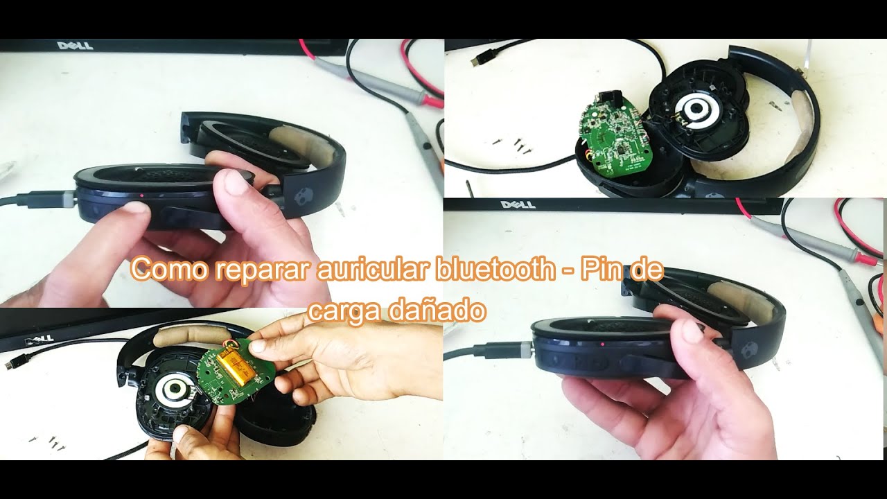 Como reparar auricular bluetooth - Pin de carga dañado