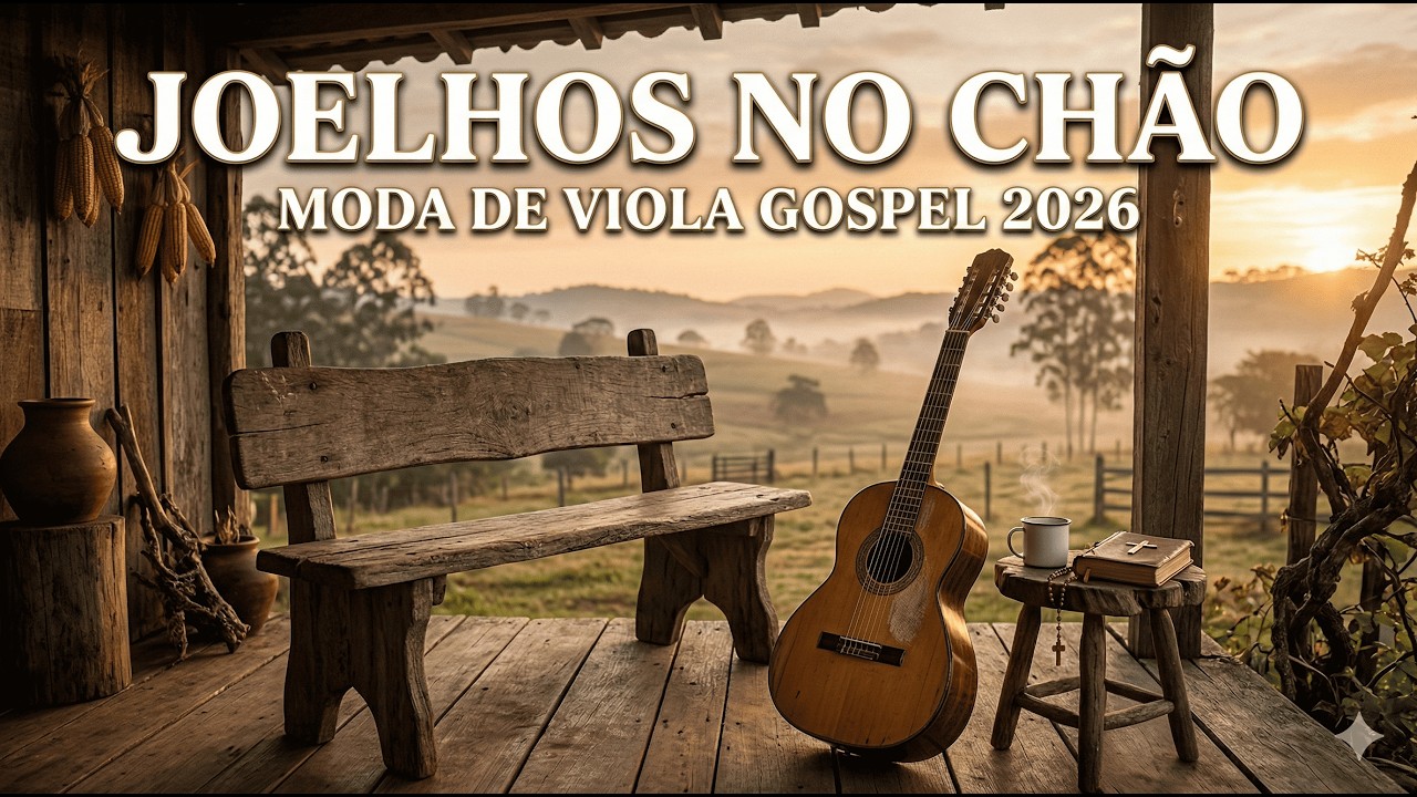 JOELHOS NO CHÃO | Moda de Viola Gospel 2026