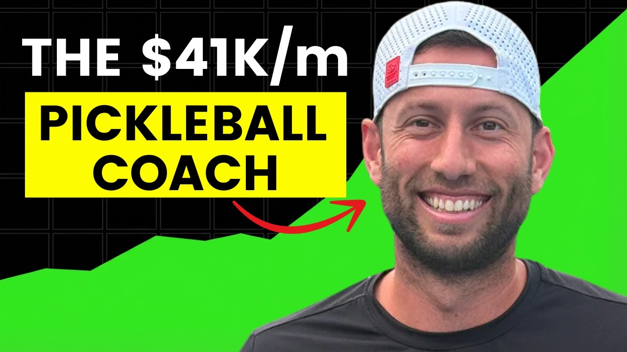 How Kyle Koszuta Makes $41,000/Month Teaching Pickleball (Full Blueprint)