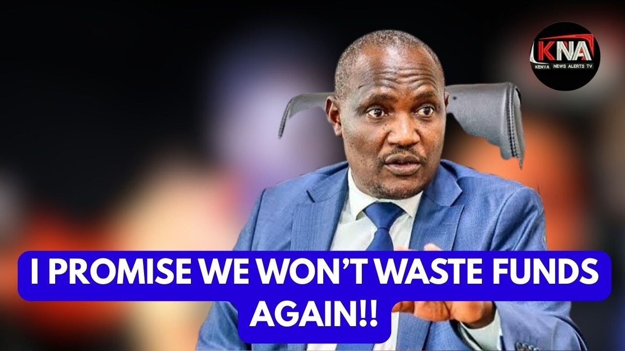 YOUTHS HAVE BEEN COMPLAINING OF THE MISSUSE OF FUNDS. I PROMISE WE WON'T MISS USE ANYMORE." CS MBADI