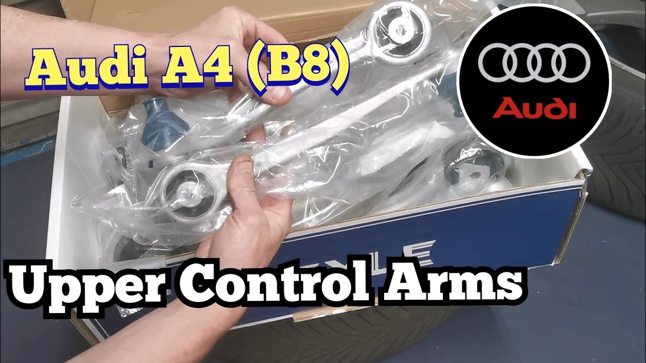 Audi A4 (B8) Стук в передней подвеске. Часть 1. Замена верхних рычагов.