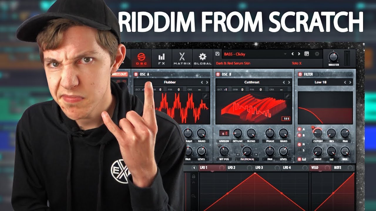 Making a Dubstep Drop from Scratch (Reaper, Serum, Defacer)