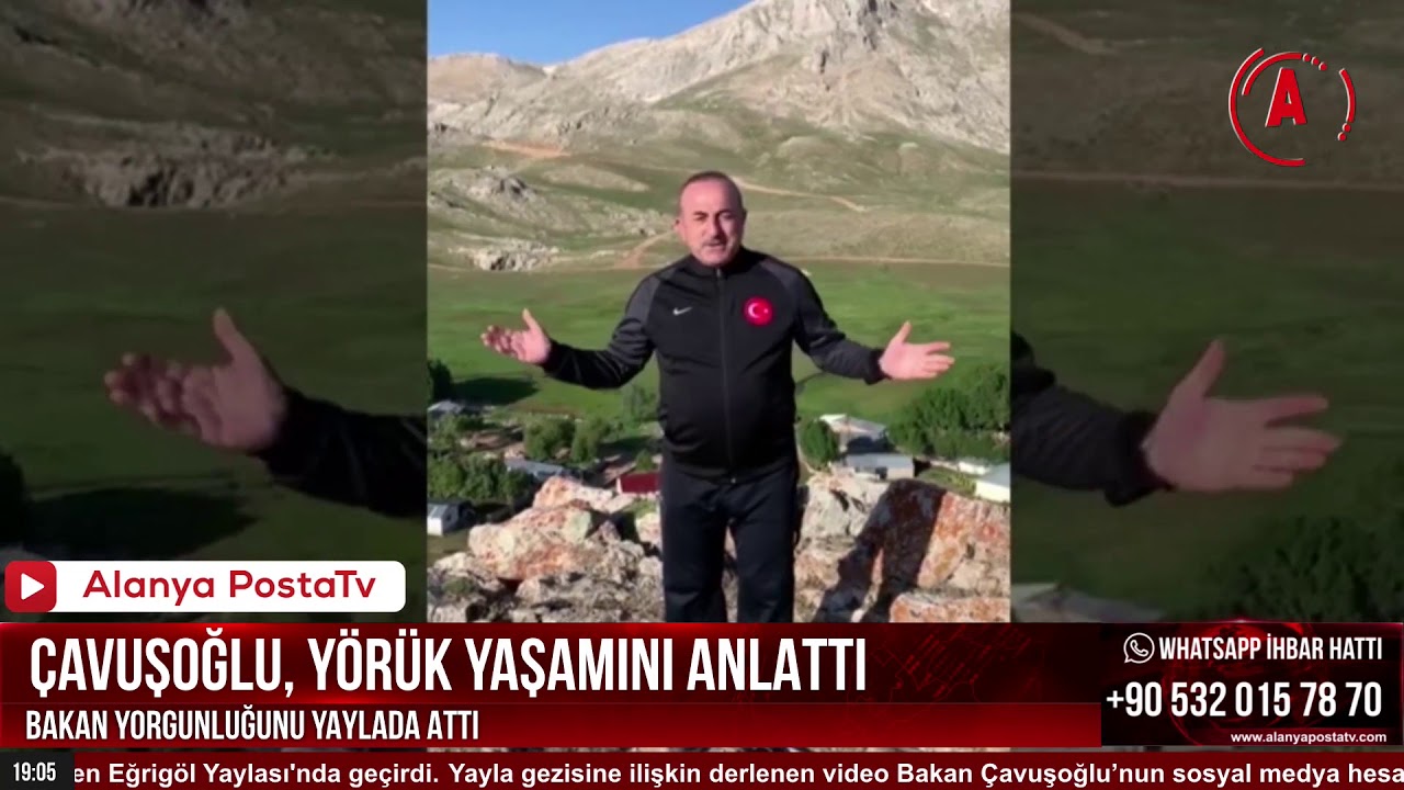 ÇAVUŞOĞLU, YÖRÜK YAŞAMINI ANLATTI