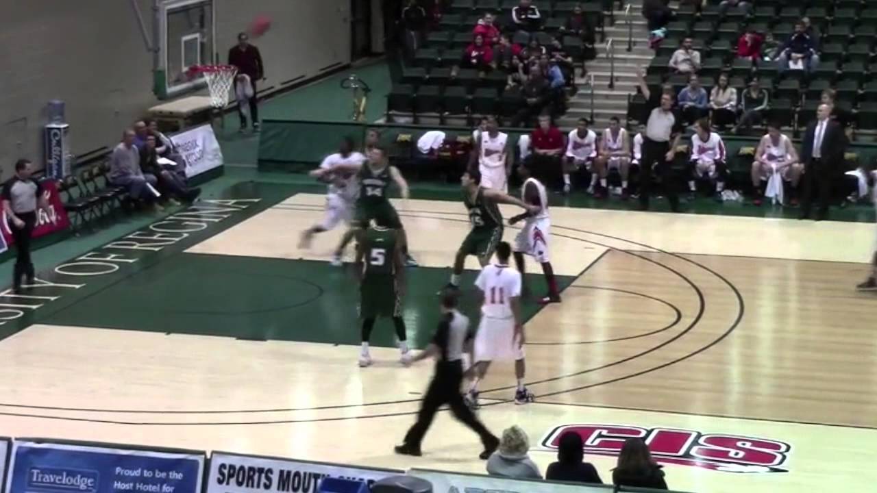 Jordan Clennon -University Of Winnipeg Basketball Highlights 2014