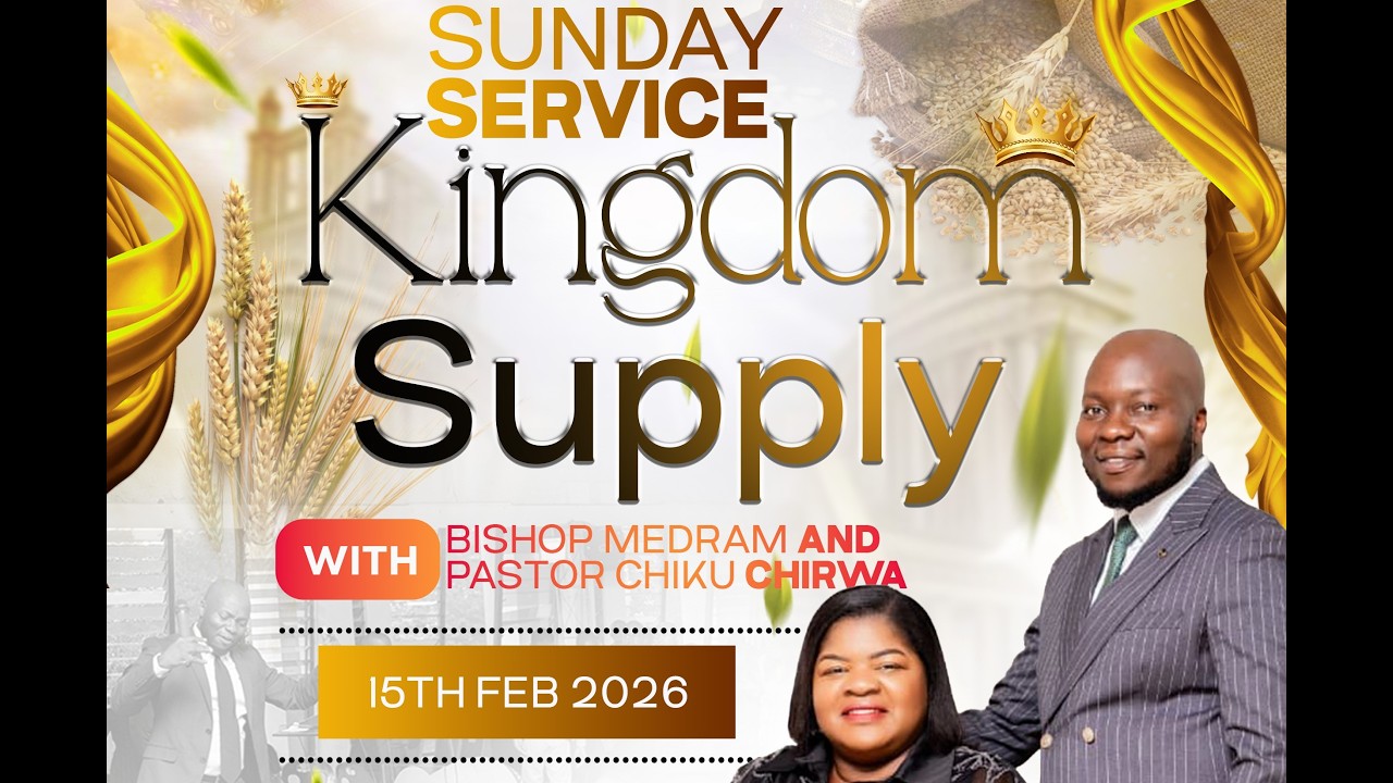 SUNDAY SERVICE WITH BISHOP MEDRAM - KINGDOM SUPPLY  - 15/02/2026