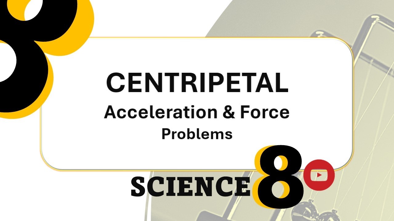 Centripetal Acceleration and Force Sample Problems