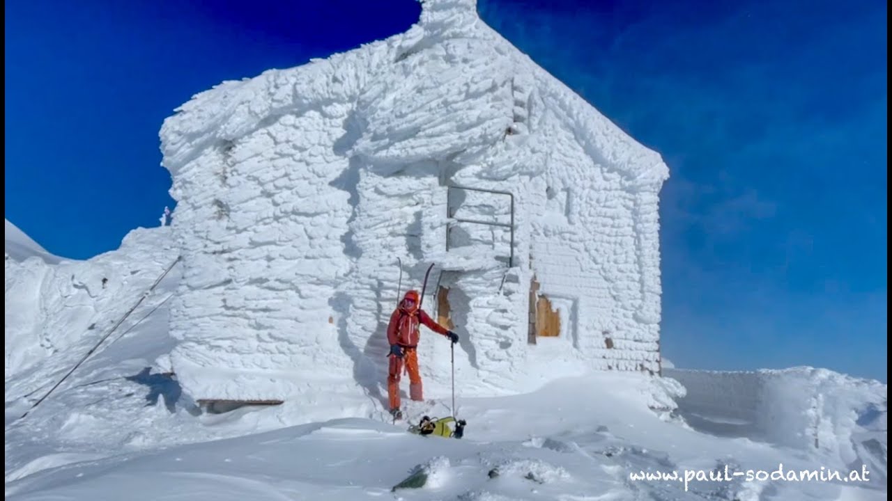 Großglockner 3798,  Skitour im Pulverschnee  