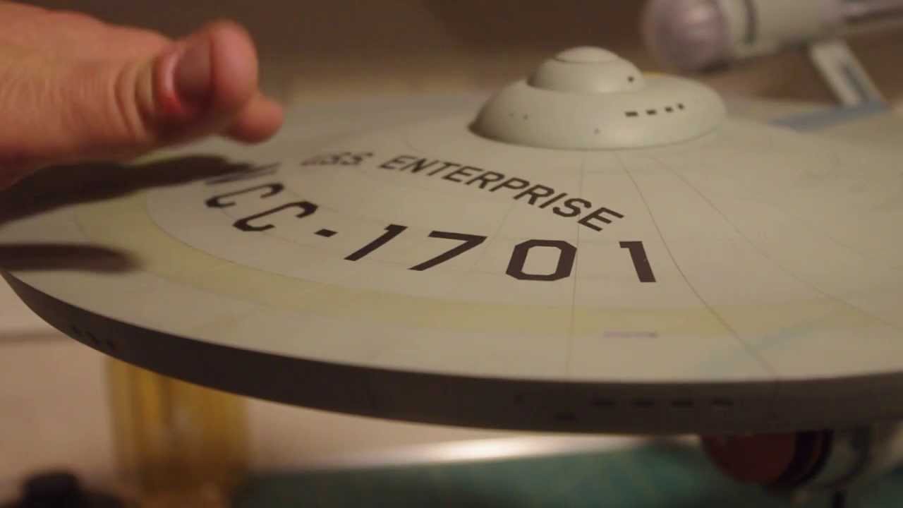 Polar Lights 1/350 Classic Star Trek Enterprise model project Part 8
