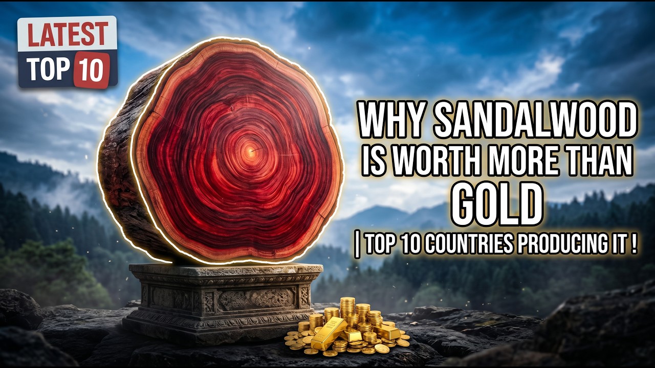 Why Sandalwood is Worth More Than Gold | Top 10 Countries Producing It !