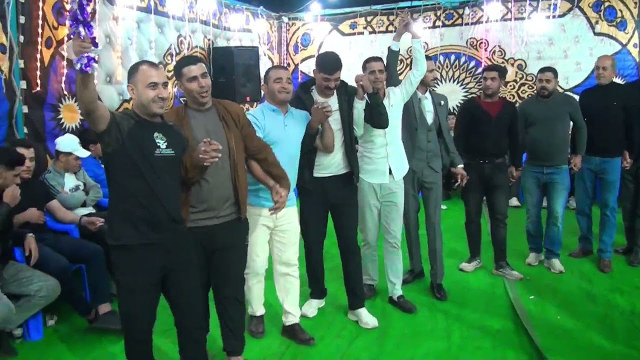 حفل العريس مؤمن المومني على مركز المحبه باداره ماهر المومني ج/2