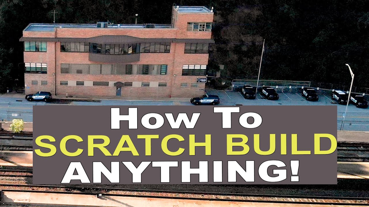 SCRATCH BUILDING made easy! Simple, cheap & unique