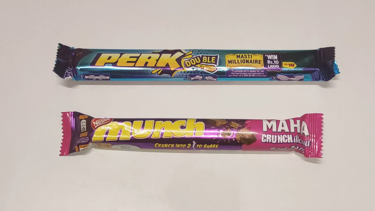 Munch VS Perk chocolate | Which one is Better Chocolate | The View Review