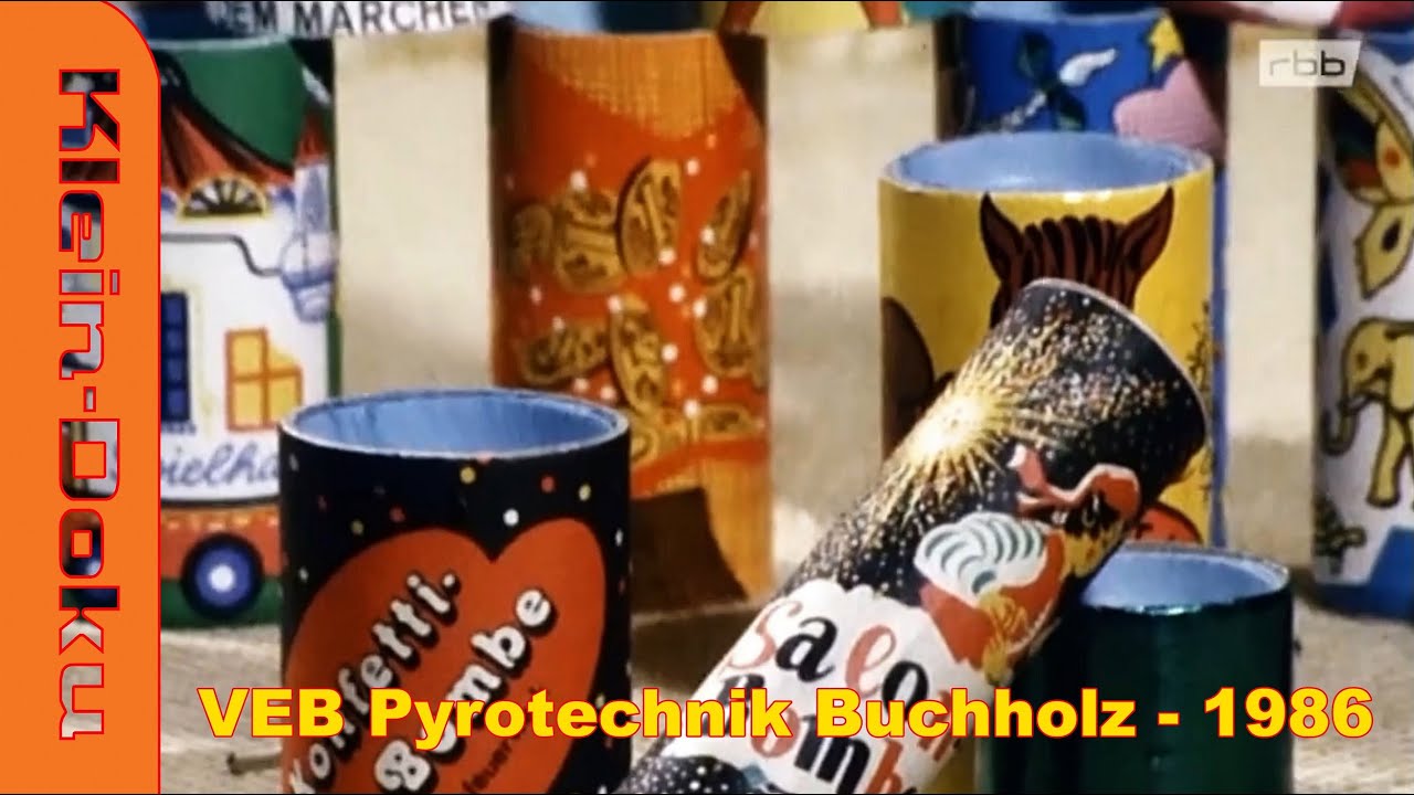 VEB Pyrotechnik Buchholz - Pyrofa,  DDR 1986